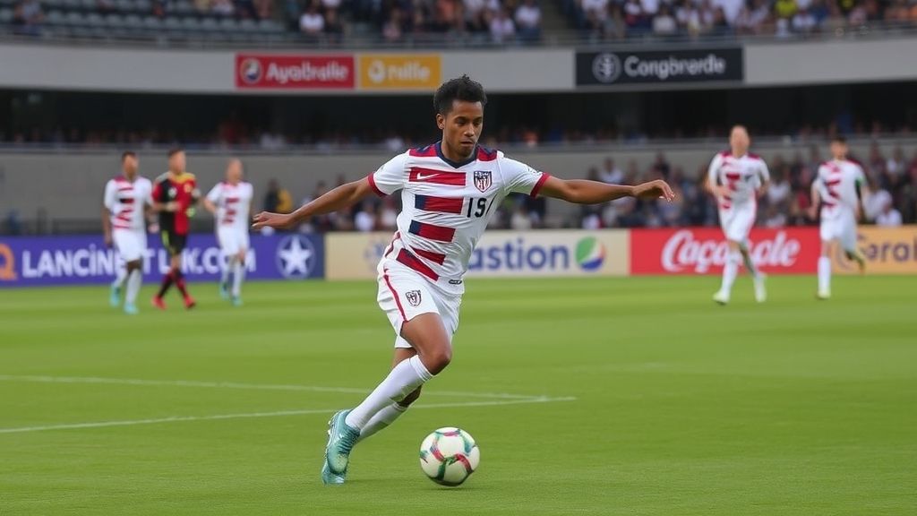 21岁新星迭戈·卢纳金杯赛救主！美国队绝平哥斯达黎加背后的中场革命