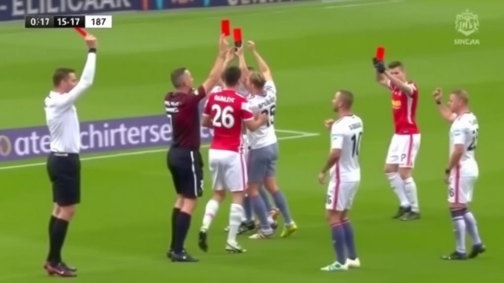 36张红牌！阿根廷低级别联赛上演史诗级全武行